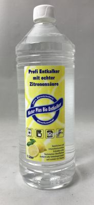 Bio Entkalker mit Zitronensäure sofort aktiv 1l