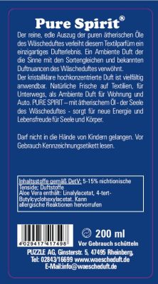 Preview: PURE SPIRIT® Wäscheparfüm Aloe Vera - neuer Duft 2025