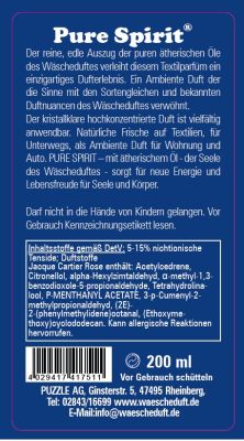 Preview: PURE SPIRIT® Wäscheparfüm Jacque Cartier Rose - neuer Duft 2025