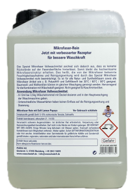 Preview: Mikrofaser Rein Spezial Vollwaschmittel Lemon Papaya