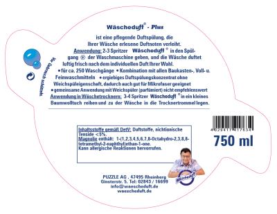 Preview: Wäscheduft Plus Magnolie neuer Duft XXL