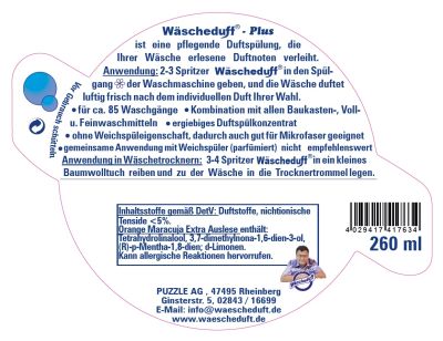 Wäscheduft Plus Orange-Maracuja extra Auslese