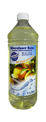 Mikrofaser Rein Spezial Vollwaschmittel Orangentraum