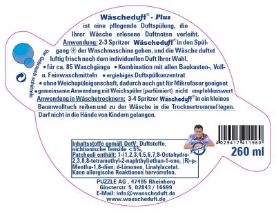 Preview: Wäscheduft Patchouli Plus