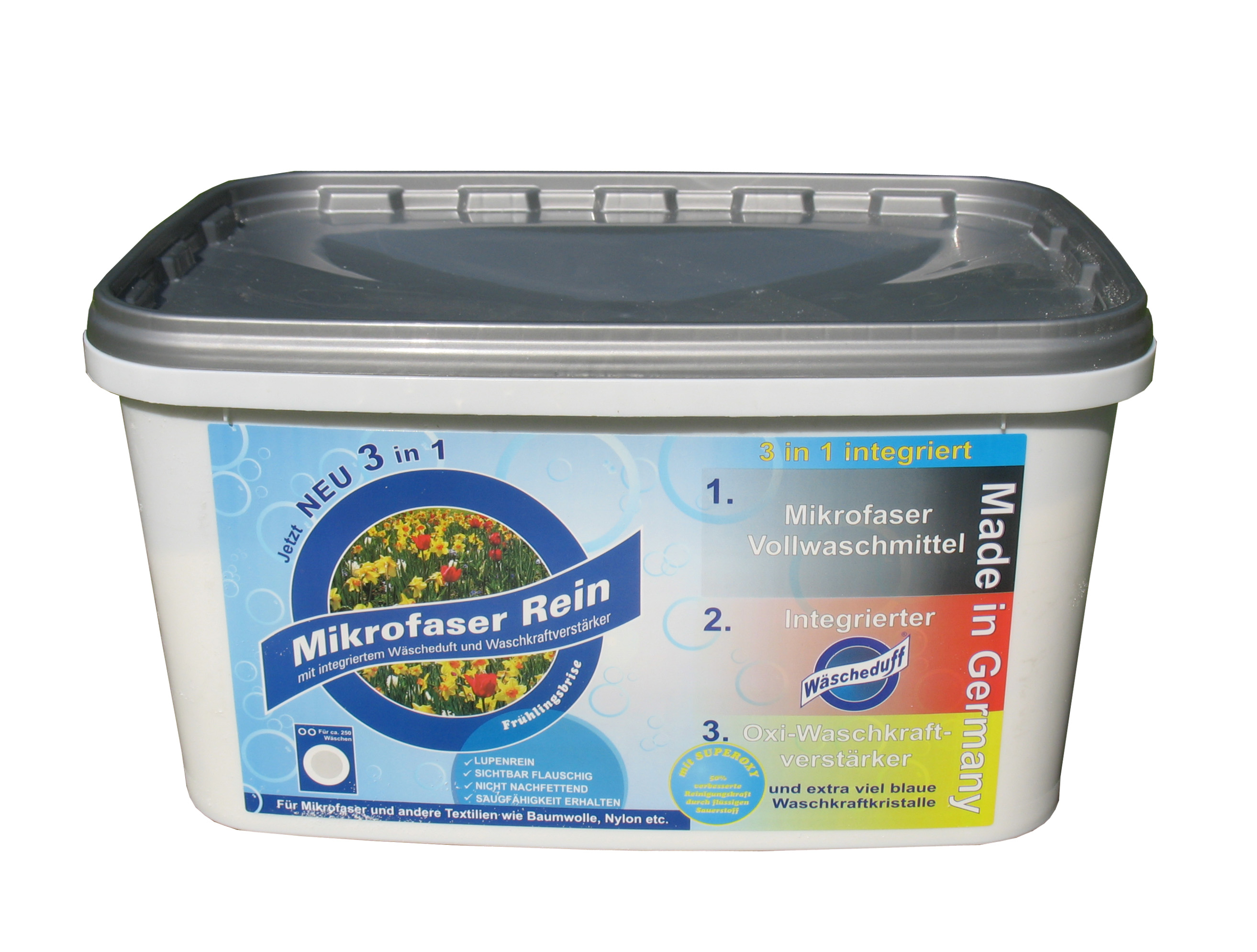 2 X 3 L Mikrofaser Rein Spezial Mikrofaser-Vollwaschmittel - Wäscheduft