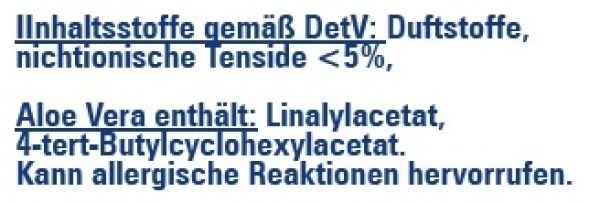 Wäscheduft Plus Aloe Vera XXL 750ml