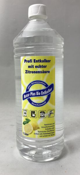 3'er Set Bio Entkalker mit Zitronensäure sofort aktiv