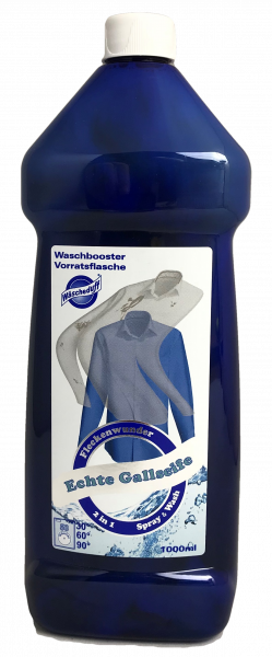 Fleckenwunder - echte Gallseife - Waschbooster Vorratsflasche