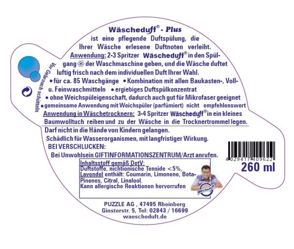 Wäscheduft Lavendel Plus