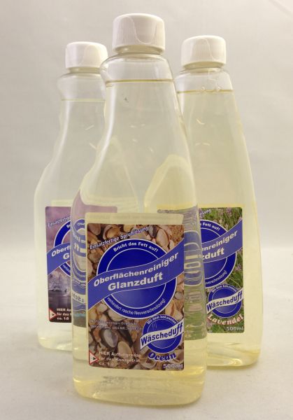 3 x Oberflächenreiniger Glanzduft a. 500 ml