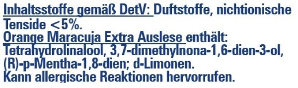 Wäscheduft Plus Orange-Maracuja extra Auslese