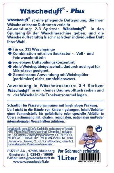 Wäscheduft Phantasia Florenzia 1 Liter