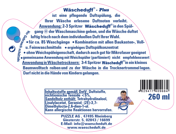 Wäscheduft Sandelholz Plus