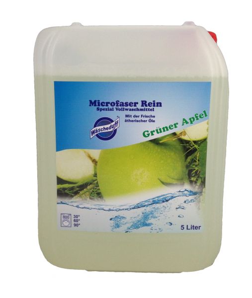 Mikrofaser Rein Spezial Vollwaschmittel Grüner Apfel