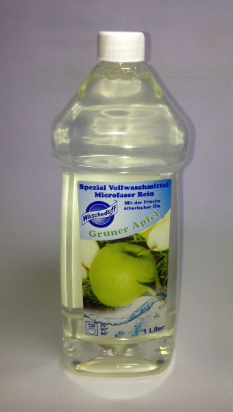 Mikrofaser Rein Spezial Vollwaschmittel Grüner Apfel
