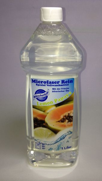 Mikrofaser Rein Spezial Vollwaschmittel Lemon Papaya